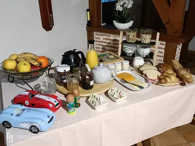 Nourriture dans le B&B/chambre d'hôtes ou à proximité