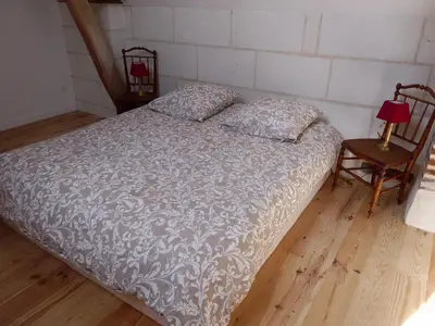 Un ou plusieurs lits dans un hébergement de l'établissement Logement du Coteau entre Beauval et Amboise