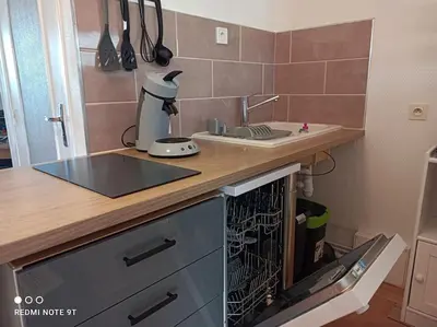 Cuisine ou kitchenette dans l'établissement Appartement 2 P 5 PER ENTRE BEAUVAL & CHENONCEAU