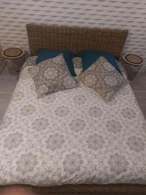 Un ou plusieurs lits dans un hébergement de l'établissement gîte au cœur des châteaux