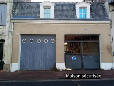 Plan de l'établissement L'Appart' Abri vélos - Bikes shelter