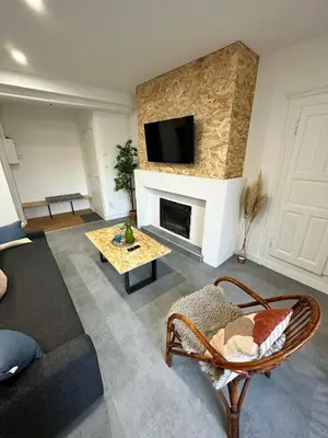 Télévision ou salle de divertissement dans l'établissement Appartement cosy et moderne - 2 Chambres