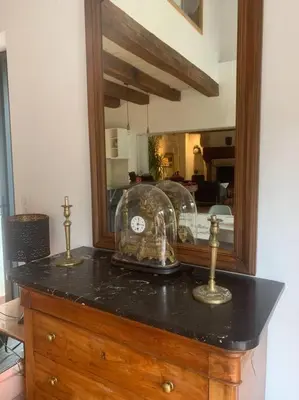 Cuisine ou kitchenette dans l'établissement La Pidellerie bord de Cher-Châteaux de la Loire