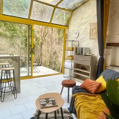 Studio cosy hypercentre Terrasse