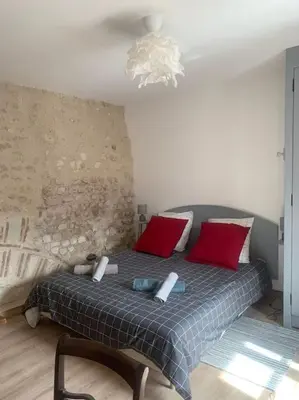 Un ou plusieurs lits dans un hébergement de l'établissement Palais PépinleBref Chateaux de la Loire Tours - 3 étoiles