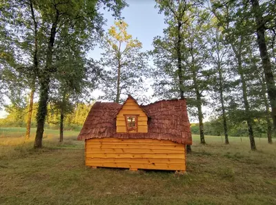 Bâtiment de la tente de luxe