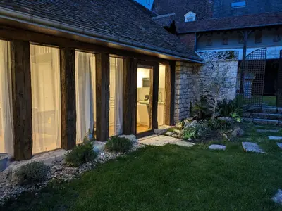 Jardin de l'établissement Gîte de charme - La Cure Pontlevoy