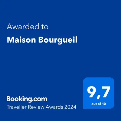 Certificat, récompense, panneau ou autre document affiché dans l'établissement Maison Bourgueil 3 chambres