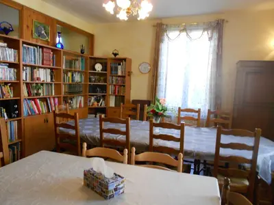 Bibliothèque dans le B&B/chambre d'hôtes