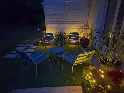Jardin de l'établissement Le pré du buis