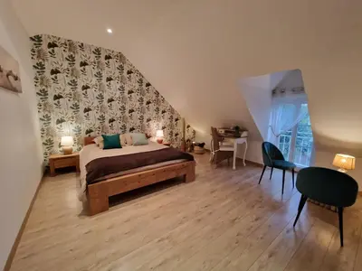 Un ou plusieurs lits dans un hébergement de l'établissement La Maison Pas'Chaaxe