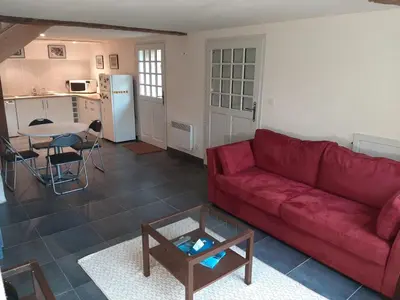 Cuisine ou kitchenette dans l'établissement Gîte des châteaux de la Loire