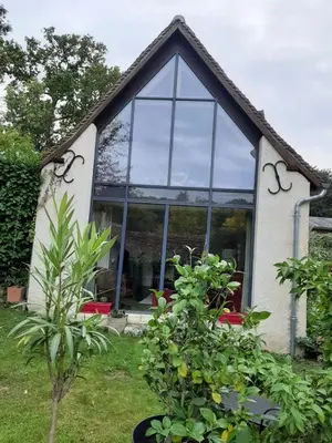 Jardin de l'établissement Gîte des châteaux de la Loire