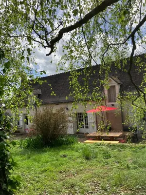 Jardin de l'établissement Longère de charme