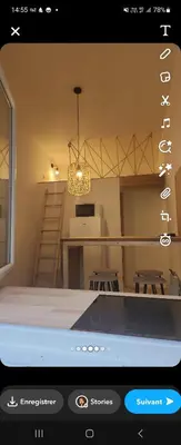 Plan de l'établissement Petit studio au cœur de saumur