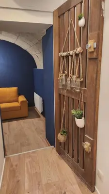 Coin salon dans l'établissement Petit studio au cœur de saumur
