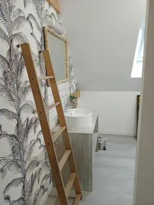 Salle de bains dans l'établissement appart 2 chambres