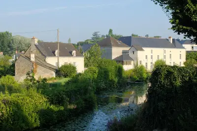 Paysage naturel près de la maison d'hôtes