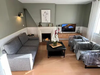 Coin salon dans l'établissement 