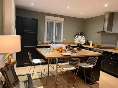 Cuisine ou kitchenette dans l'établissement 