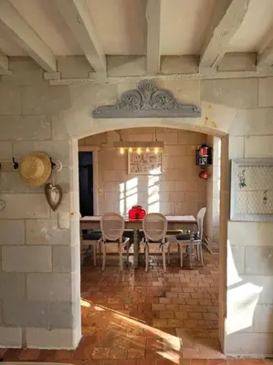 Plan de l'établissement Gîte de charme, bord de Loire Ma Maison Angevine