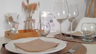 Boissons dans l'établissement Le Petit Saint Jean - Appartement cosy à Blois