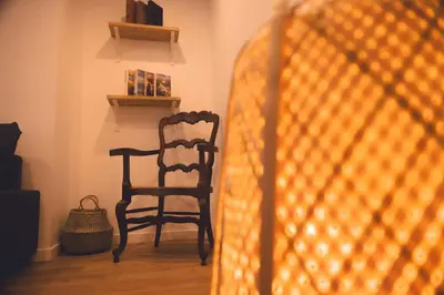 Plan de l'établissement Le Verlaine, T4 en triplex