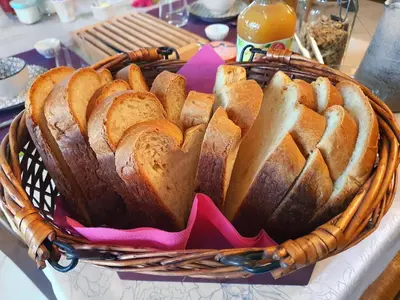 Nourriture dans le B&B/chambre d'hôtes ou à proximité