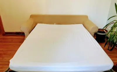 Un ou plusieurs lits dans un hébergement de l'établissement Appartement proche centre/gare