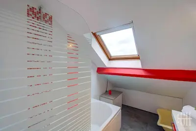 Salle de bains dans l'établissement Loéva - Maison de famille