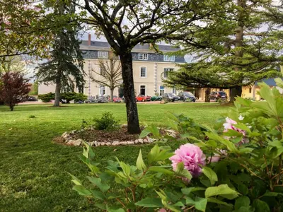 Jardin de l'établissement Hôtel Le Haut des Lys