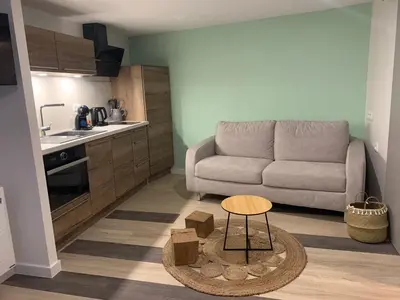 Cuisine ou kitchenette dans l'établissement L'étape de Marcel - Zanini