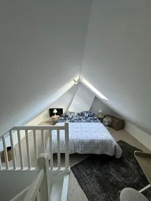 Un ou plusieurs lits dans un hébergement de l'établissement Maison de ville idéalement placée