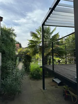 Jardin de l'établissement La Victoria - Charmante maison en centre ville - Gare - Jardin