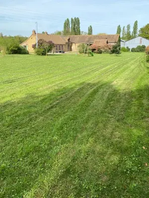 Paysage naturel près de la maison de vacances