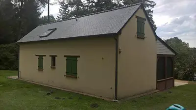Bâtiment de la maison de vacances