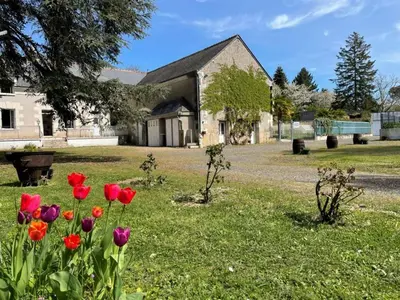 Jardin de l'établissement Aux Chambres des Dames