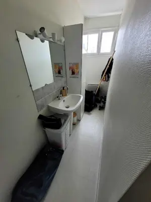 Salle de bains dans l'établissement Flexy - T2 - L' Agate Grise - Le Mans