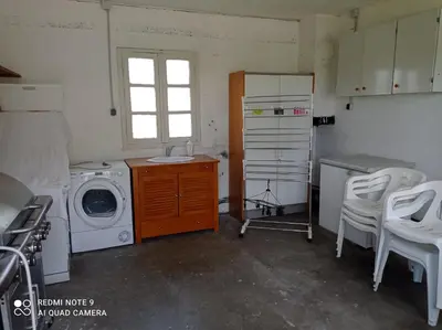 Cuisine ou kitchenette dans l'établissement La Maison du Gaillard