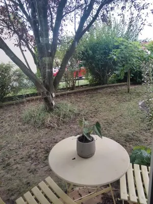 Jardin de l'établissement Les stands 4 chambres - lits doubles