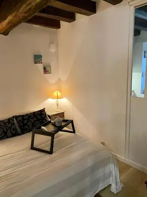 Un ou plusieurs lits dans un hébergement de l'établissement Gîte des Moriers Blois Bord de Loire