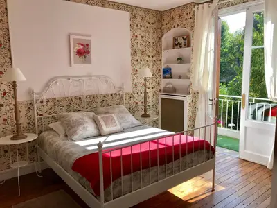 Un ou plusieurs lits dans un hébergement de l'établissement Loire Valley Medieval Getaway
