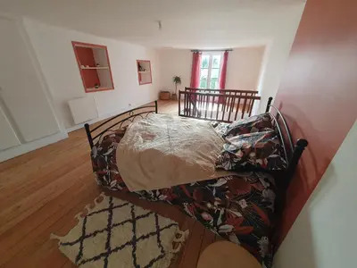 Un ou plusieurs lits dans un hébergement de l'établissement Au pied de la forteresse