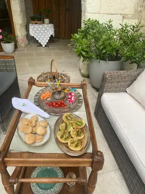 Nourriture dans la maison de vacances ou à proximité