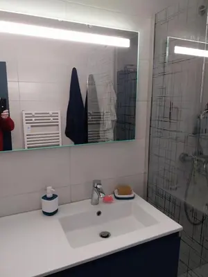 Salle de bains dans l'établissement Chambres d'hôtes 24