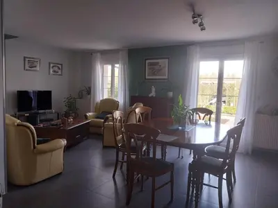 Coin salon dans l'établissement Chambres d'hôtes 24