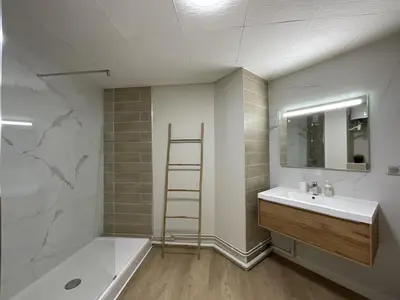 Salle de bains dans l'établissement Le Boléro - Proche Centre - 2 pers