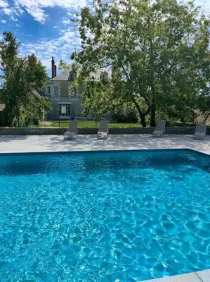 Piscine de l'établissement Le Domaine du Bas Guéret ou située à proximité
