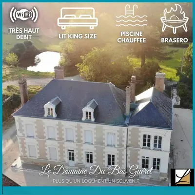 Plan de l'établissement Le Domaine du Bas Guéret