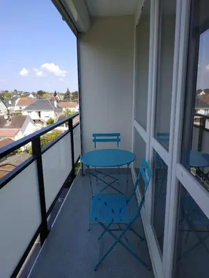 Balcon ou terrasse dans l'établissement Grand studio idéalement situé
